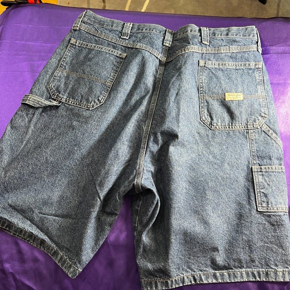 📌Wrangler Mens Five Star Carpenter Shorts - Picture 3 of 13